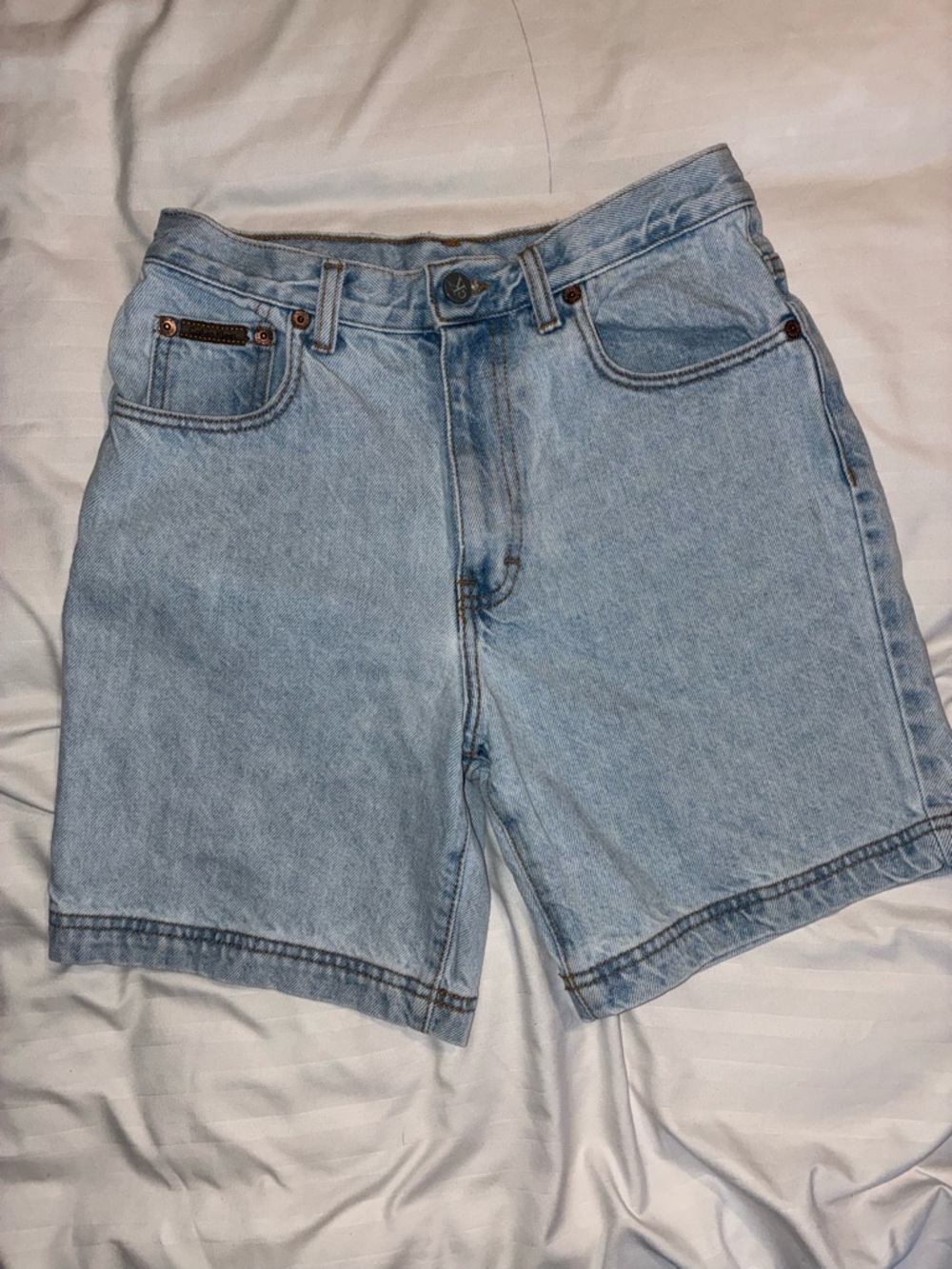 Vintage 90s Calvin Klein Size 6 Made in USA Women’s Jean Shorts